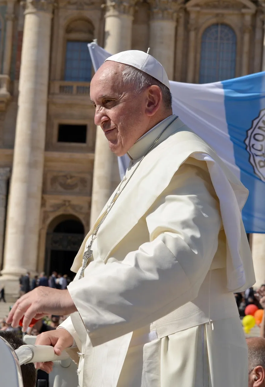 Gracie and Pope Francis