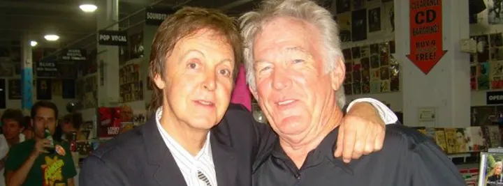 Paul McCartney and Denny Seiwell